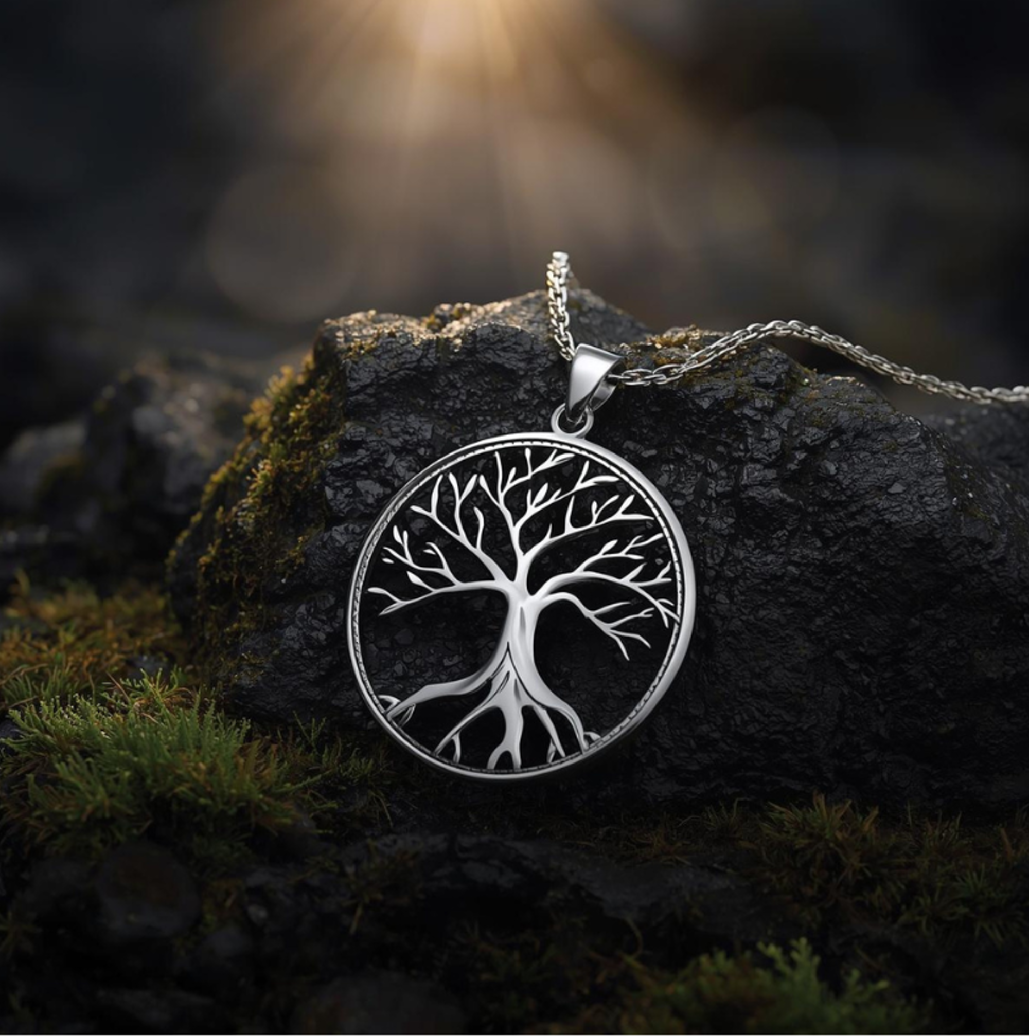 Halskette Edelstahlschmuck - Balldiri