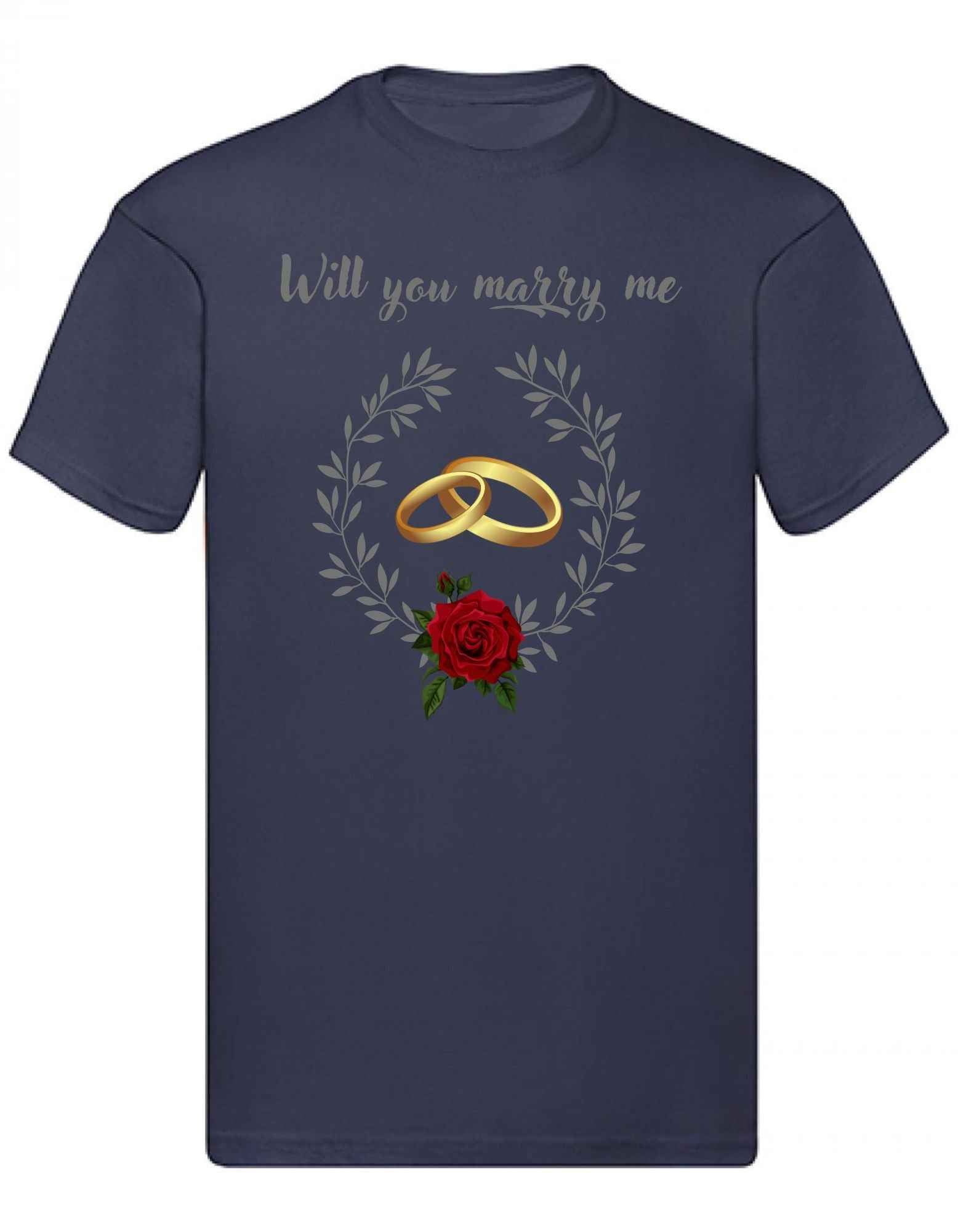 Balldiri T-Shirt Herren Heiratsantrag S bis 5XL