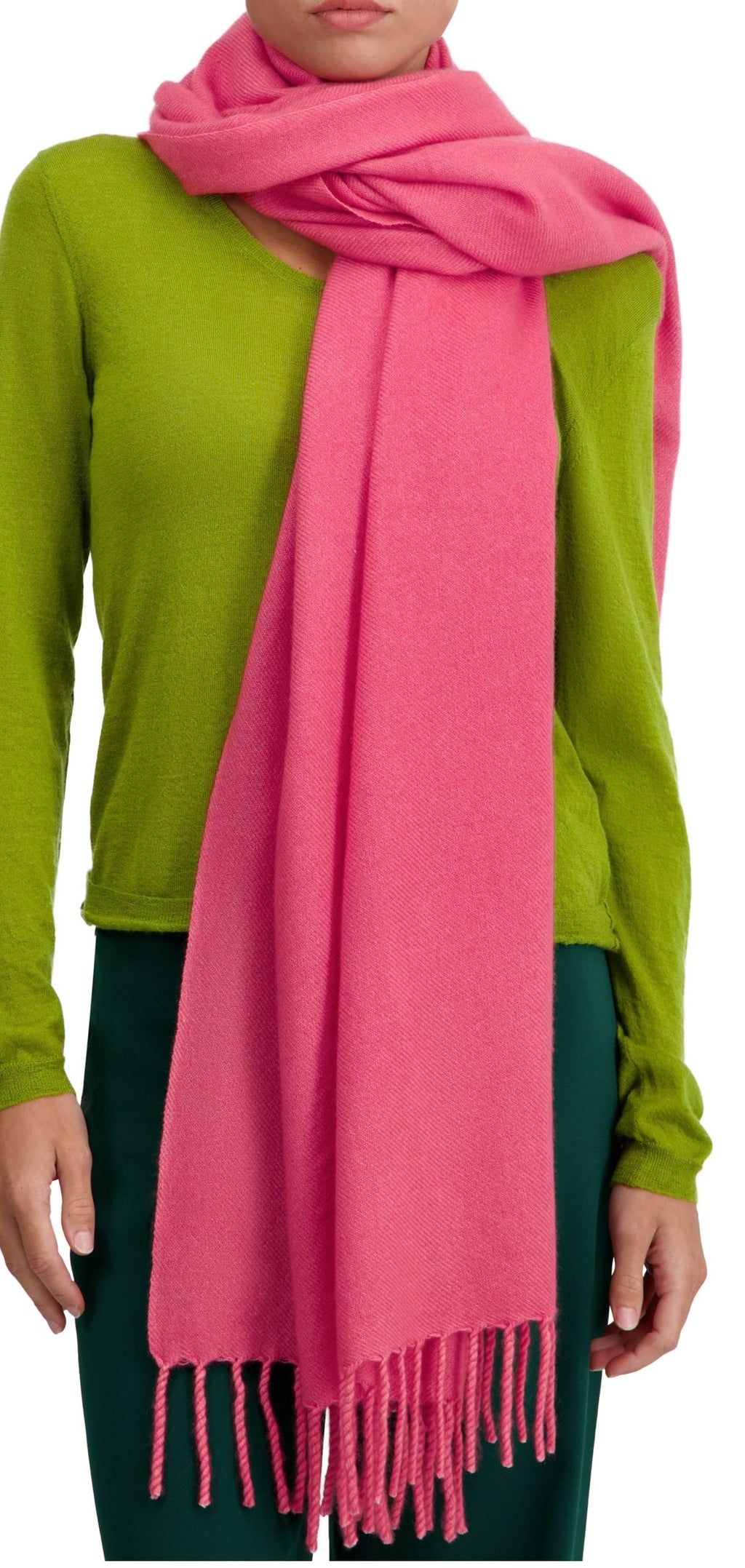 Balldiri 100% Kaschmir Stola Schal 200 x 90 cm 4-fädig für optimalen Komfort
