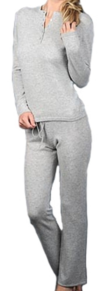 Balldiri 100% Kaschmir Damen langarm Hausanzug 2-fädig - Balldiri & Windhound