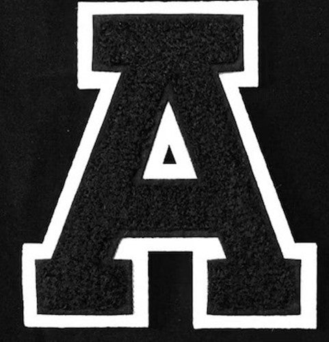 Orginal Windhound Chenille Patch Buchstaben Aufnäher Applikation College Jacke 11cm groß - Balldiri & Windhound