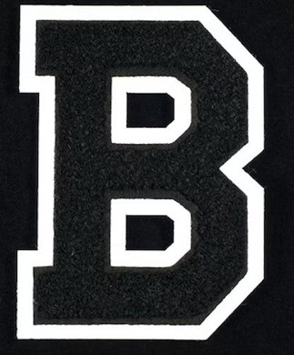 Orginal Windhound Chenille Patch Buchstaben Aufnäher Applikation College Jacke 11cm groß - Balldiri & Windhound