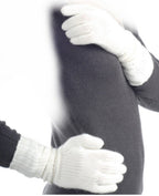Balldiri 100% Kaschmir Damen Handschuhe 8 - fädig - Rot - Balldiri