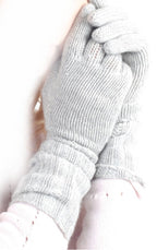 Balldiri 100% Kaschmir Damen Handschuhe 8 - fädig - nachtblau - Balldiri