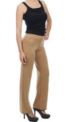Balldiri 100% Kaschmir Damen Hose 2 - fädig - camel - Balldiri