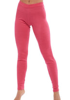 Balldiri 100% Kaschmir Damen Leggings 2 - fädig - rosa - Balldiri