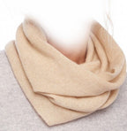 Balldiri 100% Kaschmir Damen Loop 2 - fädig - beige - Balldiri