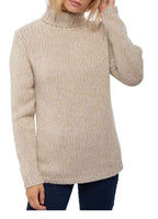Balldiri 100% Kaschmir Damen Pullover Rollkragen 28 - fädig - natural/ecru - Balldiri