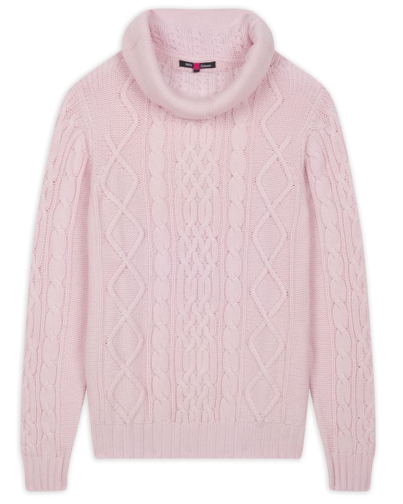 Balldiri 100% Kaschmir Damen Rollkragenpullover 10 - fädig – Luxuriöse Eleganz für jede Gelegenheit - Schwarz - Balldiri