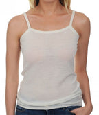 Balldiri 100% Kaschmir Damen T-Shirt Top 2 - fädig weiß L - Balldiri