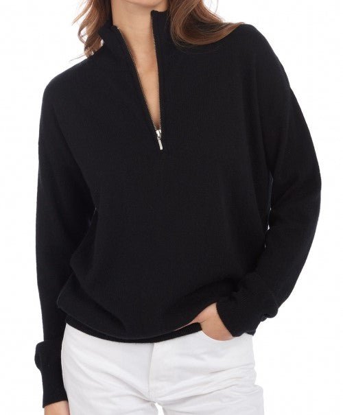 Balldiri 100% Kaschmir Damen Troyer 2 - fädig - rosa - Balldiri