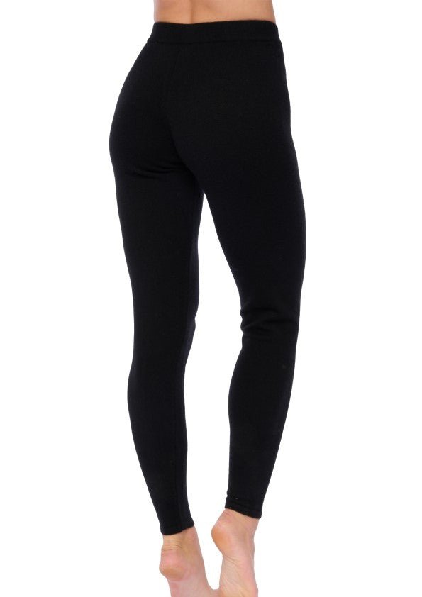 Balldiri 100% Kaschmir Damen Yogahose 2 - fädig - rot - Balldiri