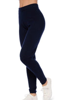 Balldiri 100% Kaschmir Damen Yogahose 2 - fädig - nachtblau - Balldiri
