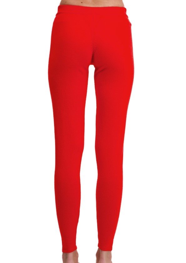 Balldiri 100% Kaschmir Damen Yogahose 2 - fädig - rot - Balldiri