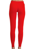 Balldiri 100% Kaschmir Damen Yogahose 2 - fädig - rot - Balldiri