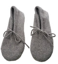 Balldiri 100% Kaschmir Hausschuhe Ballerinas graubraun Größe 35 - 38 - Balldiri