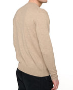 Balldiri 100% Kaschmir Herren Pullover Rundhals 2 - fädig - paprika - Balldiri