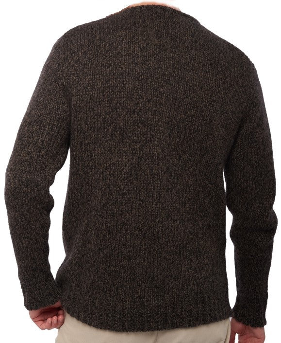 Balldiri 100% Kaschmir Herren Pullover rundhals 20 - fädig - naturbeige/beige - Balldiri