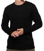 Balldiri 100% Kaschmir Herren Pullover Rundhals 8 - fädig - Schwarz - Balldiri