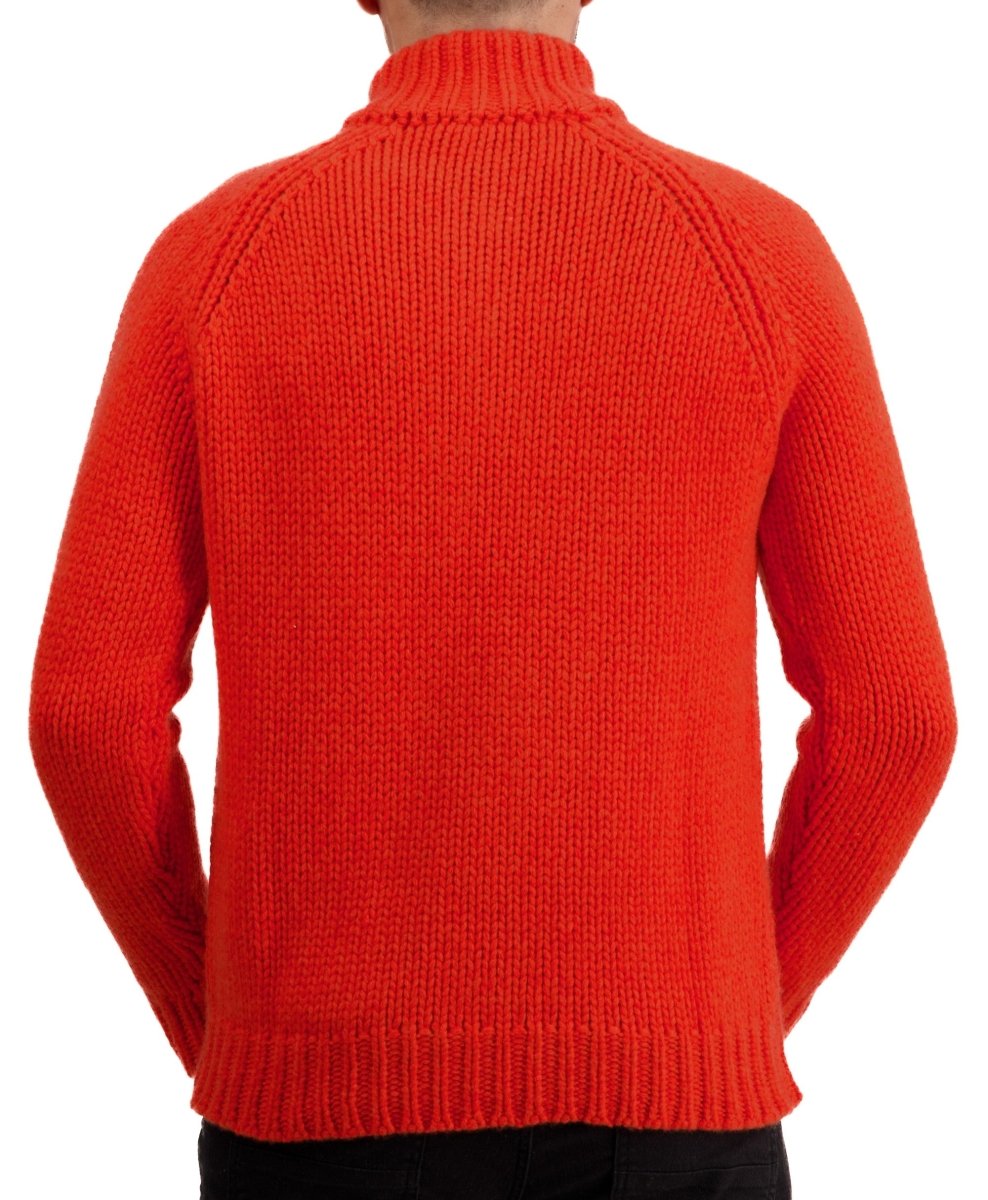 Balldiri 100% Kaschmir Herren Troyer 28 - fädig - rouge - Balldiri