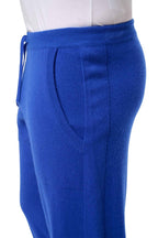 Balldiri 100% Kaschmir Hose Yoga Freizeit Herren 2 - fädig - lilablau - Balldiri