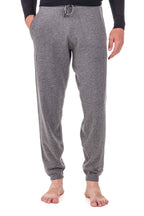 Balldiri 100% Kaschmir Hose Yoga Freizeit Herren 2 - fädig - graubraun meliert - Balldiri