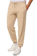 Balldiri 100% Kaschmir Hose Yoga Freizeit Herren 2 - fädig - natural beige - Balldiri