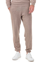 Balldiri 100% Kaschmir Hose Yoga Freizeit Herren 2 - fädig - natural braun - Balldiri