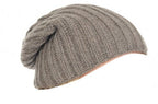 Balldiri 100% Kaschmir Kopfbekleidung mit Rippenmuster 12 - fädig - beige - Balldiri