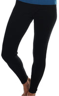 Balldiri 100% Kaschmir Leggings Yoga Damen 2 - fädig schwarz XL - Balldiri