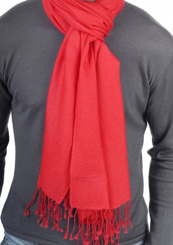 Balldiri 100% Kaschmir Pashmina Schal 201 x 71 cm 2 - fädig - pastelgelb - Balldiri
