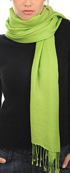 Balldiri 100% Kaschmir Pashmina Schal 201 x 71 cm 2 - fädig - dschungel - Balldiri