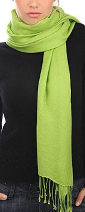 Balldiri 100% Kaschmir Pashmina Schal 201 x 71 cm 2 - fädig - dschungel - Balldiri