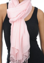 Balldiri 100% Kaschmir Pashmina Schal 201 x 71 cm 2 - fädig - braun meliert - Balldiri