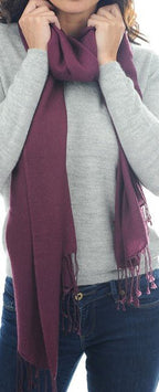 Balldiri 100% Kaschmir Pashmina Schal 201 x 71 cm 2 - fädig - pastelgelb - Balldiri