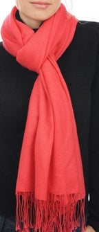 Balldiri 100% Kaschmir Pashmina Schal 201 x 71 cm 2 - fädig - kiwi - Balldiri