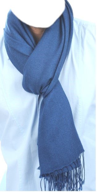 Balldiri 100% Kaschmir Pashmina Schal 201 x 71 cm 2 - fädig - leuchtendes rosa - Balldiri