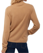 Balldiri 100% Kaschmir Strickjacke Damen 2 - fädig - camel - Balldiri