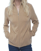 Balldiri 100% Kaschmir Strickjacke Damen 2 - fädig - nachtblau - Balldiri