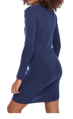 Balldiri 100% Kaschmir V - Kleid Damen mit Knöpfen - 2 - fädig für zeitlose Eleganz - camel - Balldiri