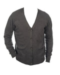 Balldiri 100% Kaschmir V - Strickjacke Herren 2 - fädig - anthrazit - Balldiri