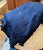 Balldiri 100% Kaschmirdecke 220 x 220 cm 6 - fädig - leuchtendes blau - Balldiri