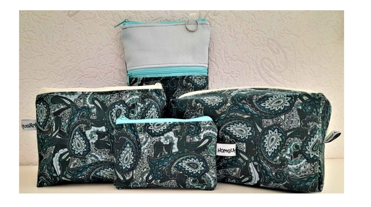 Balldiri 4 teiliges Taschenset - Pasley grün - Balldiri