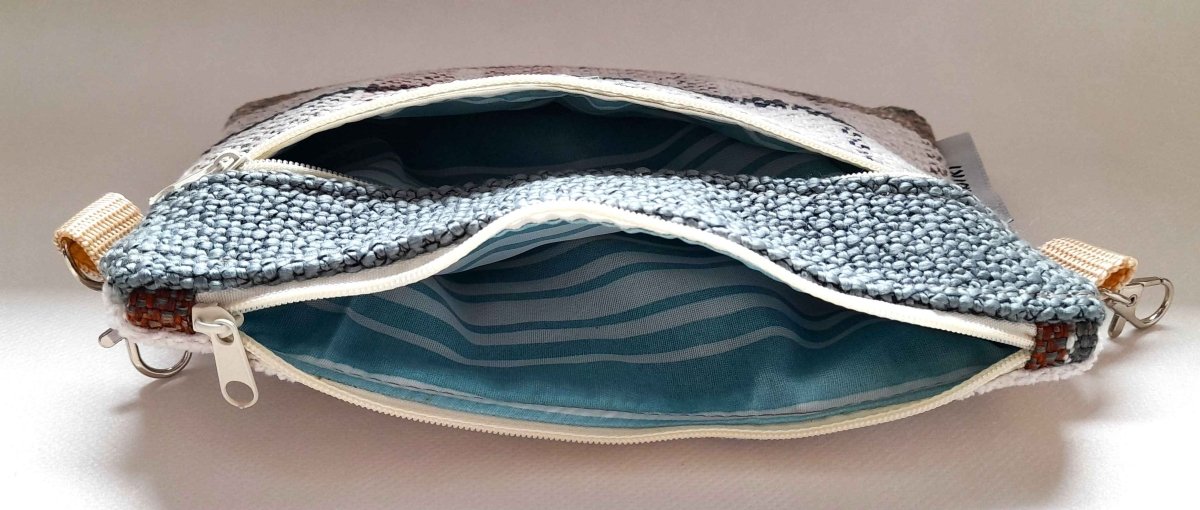 Balldiri Bauchtasche aus Stoff UNIKAT - 6 - Balldiri