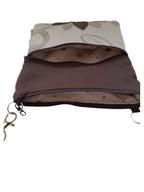 Balldiri Crossbody Bag aus Stoff Handtasche - braun/beige - Balldiri