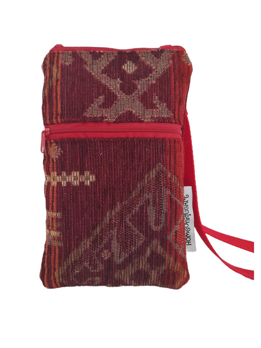 Balldiri Crossbody Bag aus Stoff Handtasche - bordeaux/rot - Balldiri