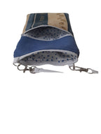Balldiri Crossbody Bag aus Stoff Handtasche - blau/gelb - Balldiri