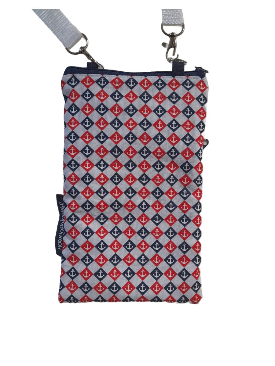 Balldiri Crossbody Bag aus Stoff Handtasche - blau/maritim - Balldiri