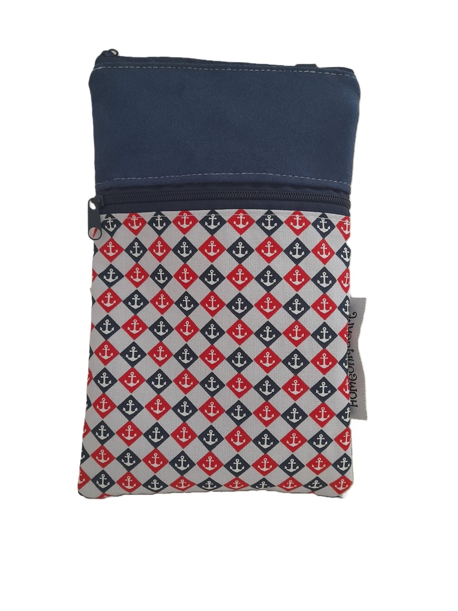 Balldiri Crossbody Bag aus Stoff Handtasche - blau/maritim - Balldiri