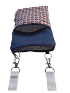 Balldiri Crossbody Bag aus Stoff Handtasche - blau/maritim - Balldiri